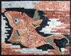 Diseños de mosaicos - Salmonete de mar