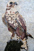 Arte del mosaico in marmo - Falco reale
