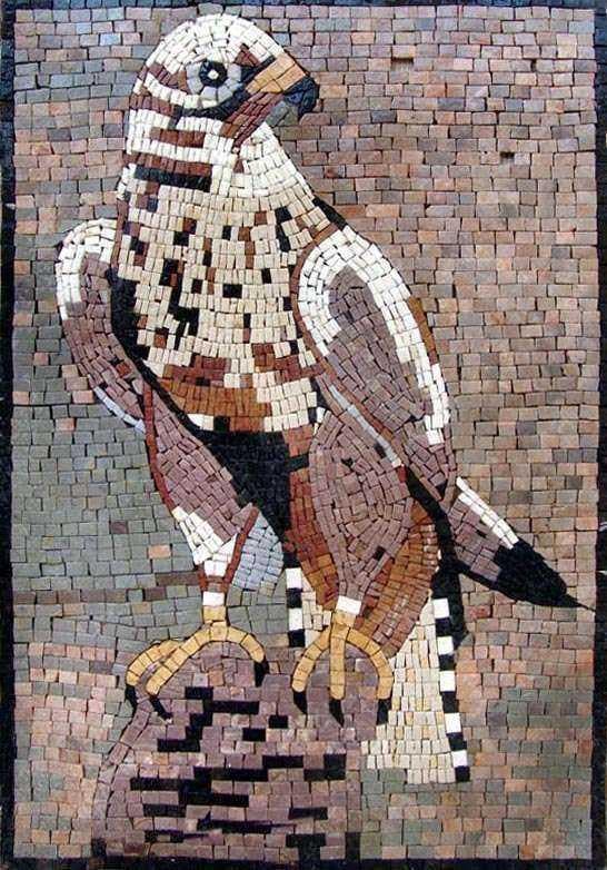Marmormosaikkunst - Royal Falcon