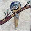 Mosaic Wall Art - Wondering Macaw