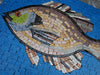 Tons de Peixes - Mosaico de Peixes na Parede