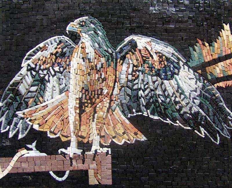 Diseños de mosaico - Halcón