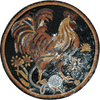 Arte del mosaico in vendita- Medaglione Gallo