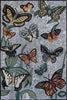 Mosaic Tile Art - Butterfly Charms