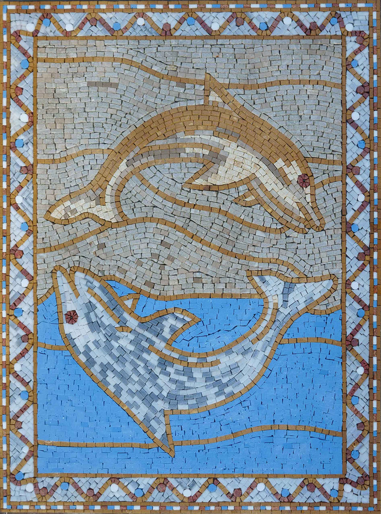 Peixe Mosaico Yin Yang