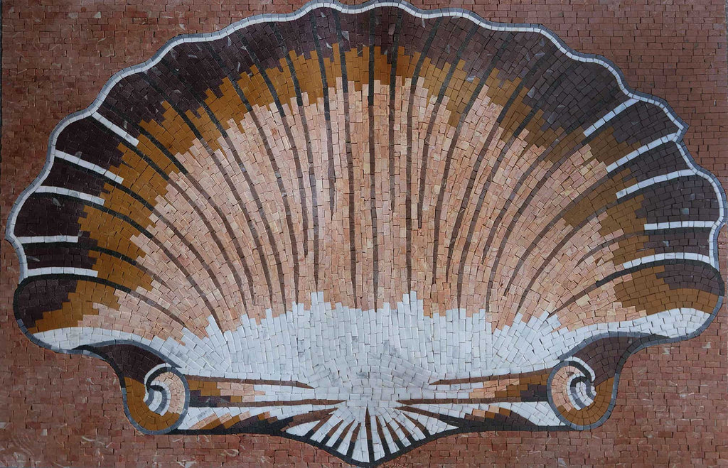 Mosaic Artwork - Seashell