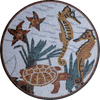 Diseños de mosaicos - La vida en el mar