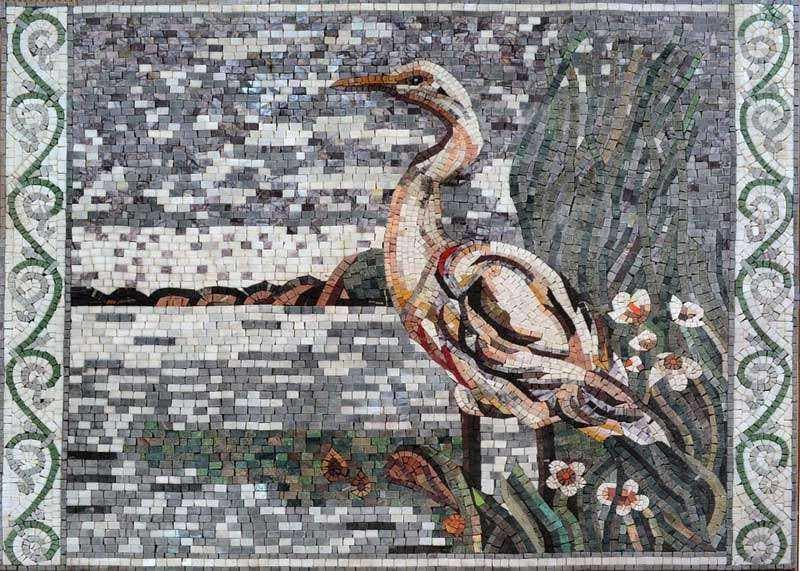 Mosaic Designs - Heron