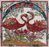 Mosaic Art - Fenicotteri rossi