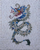 Mosaïque d'animaux - Dragon coloré