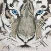 Ojos azules - Mosaico de tigre