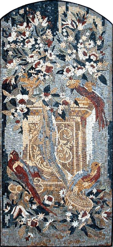 Acquista Mosaico - Bellissimi uccelli