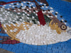 Arte de pared de mosaico de peces Moonfish-Opah