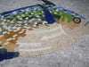 Moonfish Opah - Opera d'arte a mosaico di pesce