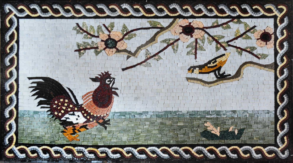 Mosaico personalizzato - Gallo