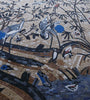 Arte em mosaico de pássaros - A selva dos pássaros