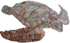 Mosaico de arte de pedra de tartaruga marinha