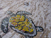 Coast Turtle Mosaic Wall Art