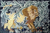 Desenhos de mosaico - Leão da Floresta