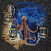 Motifs de mosaïque - La lanterne Octopus