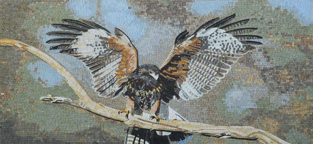 Custom Mosaics - Bald Eagle