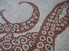Mosaico Náutico - Tentáculos Marrons