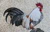 Acento de mosaico - Plumaje de gallo