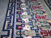 Tappeto con pavimento in mosaico - Arte di lusso