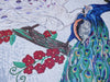 Coppia di pavoni - Design a mosaico