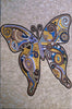 Butterfly Mosaic Design - Colorful Art