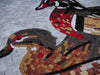 Arte em mosaico de pássaros - Os Patos