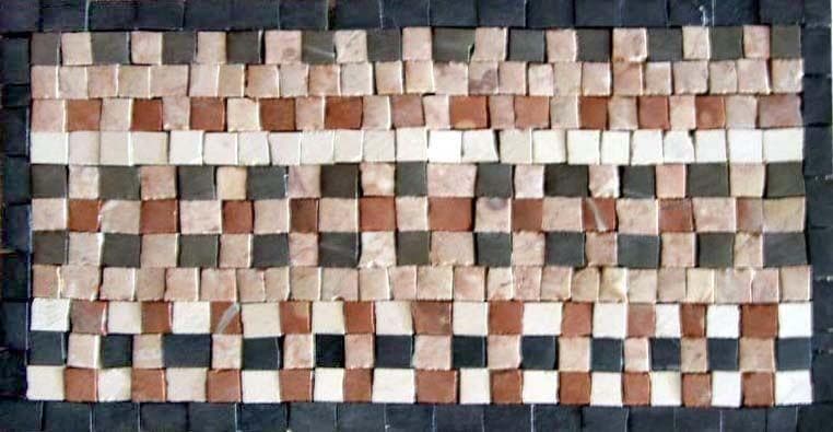 Cenefa de mosaico - Dama