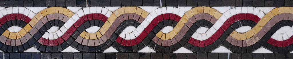 Bordo Mosaico Geometrico - La Corda III