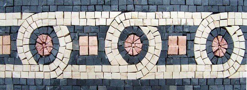 Athina I - Border Mosaic Art