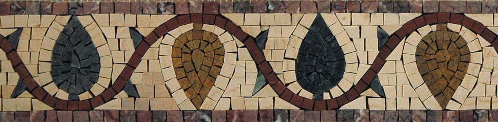 Dark Vines - Mosaic Artwork Border