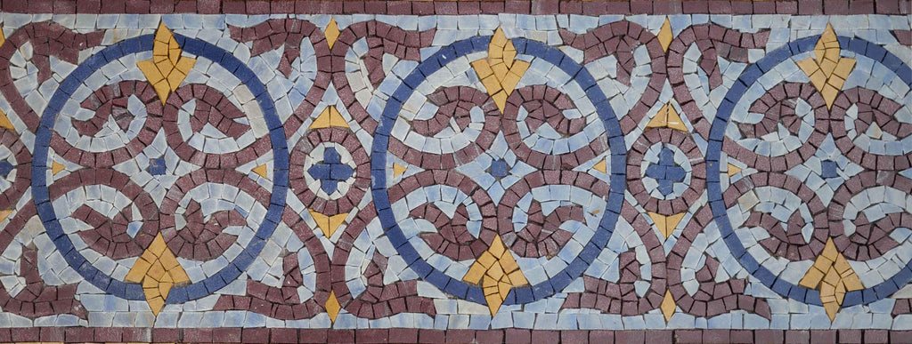 Borde de mosaico Royal Ornament II