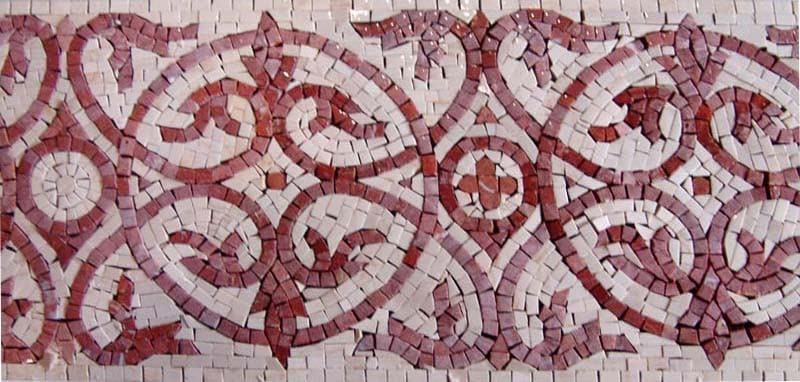 Royal Ornament III Mosaic Border