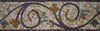 Spring's Delicacy Floral Mosaic Border
