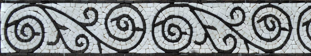 Bordo Mosaico - Zebre Floreali