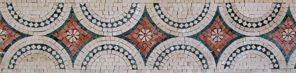 Uffizi - Border Mosaic Artwork