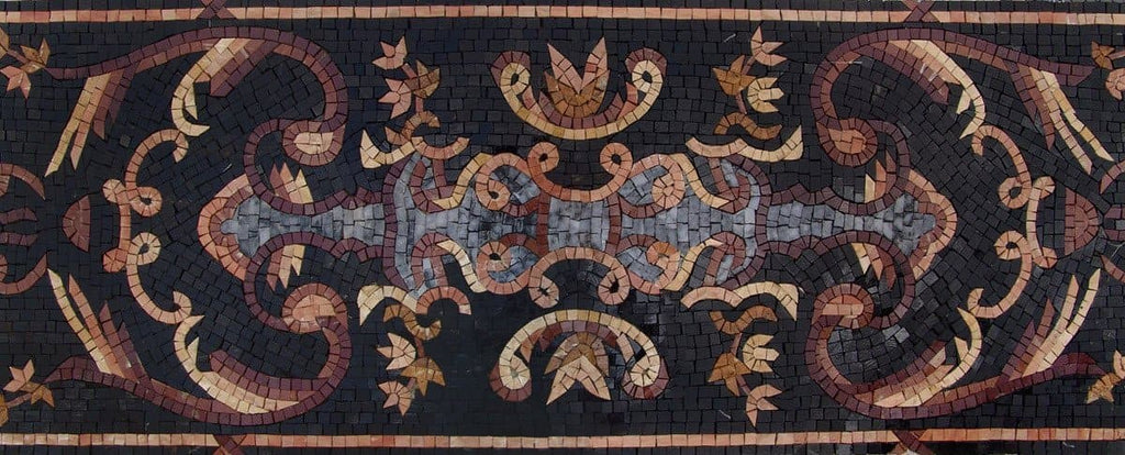 Victorian Pattern Mosaic Border