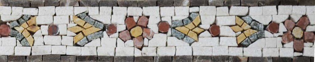 Floral Pattern - Mosaic Border