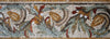 Bordo del mosaico delle mattonelle - Aura autunnale