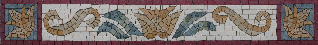 Classical Twist - Floral Mosaic Border