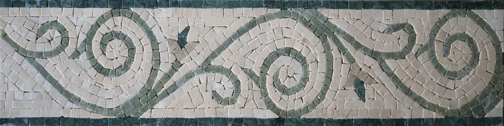 Patrón artístico - hermoso mosaico