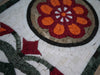 Bordo Mosaico - Fiore Arancione
