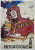 Mosaico de mármore personalizado com pôster de cerveja Faust