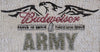 Mosaico de mármore personalizado com sinais do exército de cerveja Budweiser