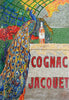 Cognac Jacquet Custom Mármore e Mosaico de Vidro