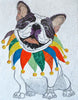 Mosaiksteine ​​- Clown-Hund